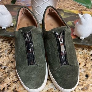 Frye Lena Suede Sneakers - Sz 7M